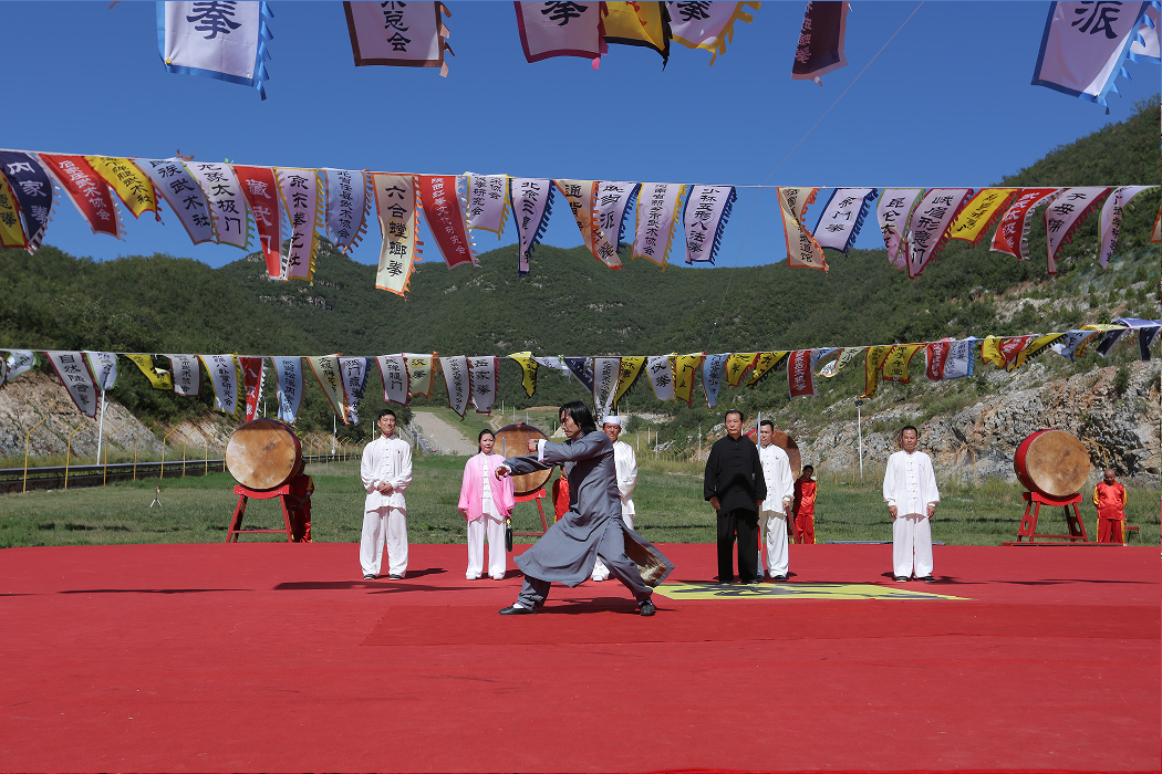 【图片新闻】“2015武林大会”功夫展示