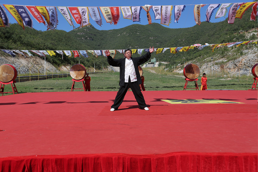 【图片新闻】“2015武林大会”功夫展示
