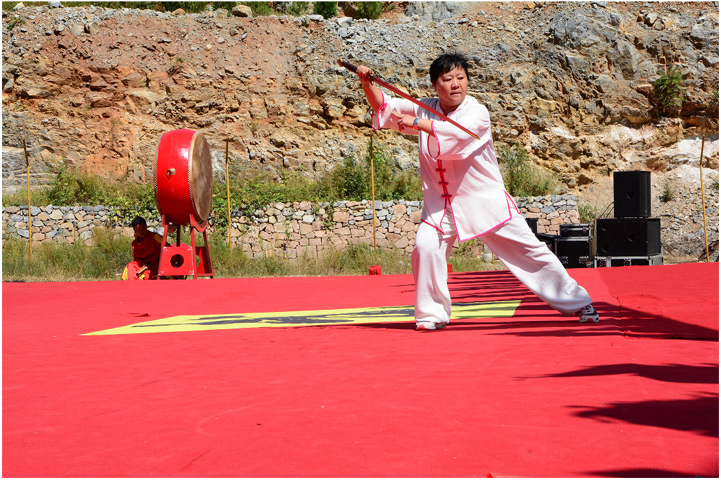 【图片新闻】“2015武林大会”功夫展示